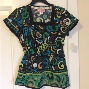 Penny lane Emerald Vanessa uniform top